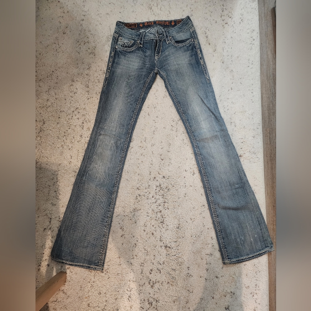 Rock Revival Blue Boot Cut Jeans